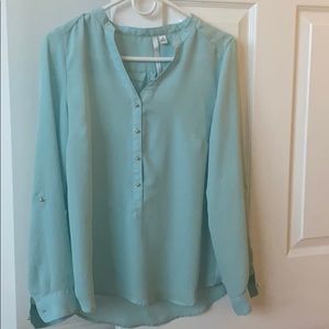 LC Lauren Conrad blouse size medium